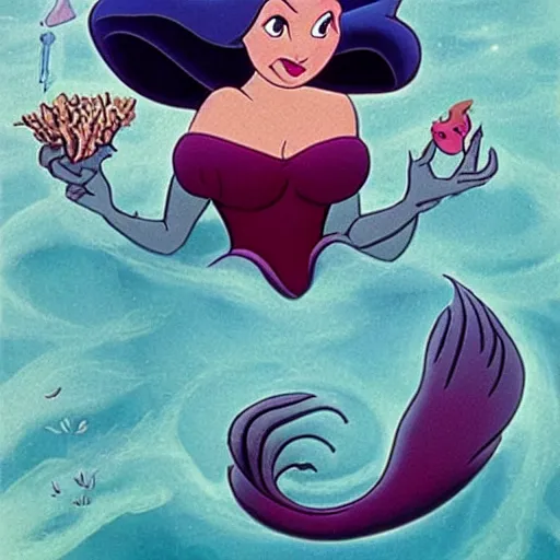 Prompt: Ursula the Sea Witch from The Little Mermaid