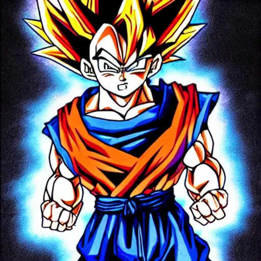 Image similar to decapitated Goku