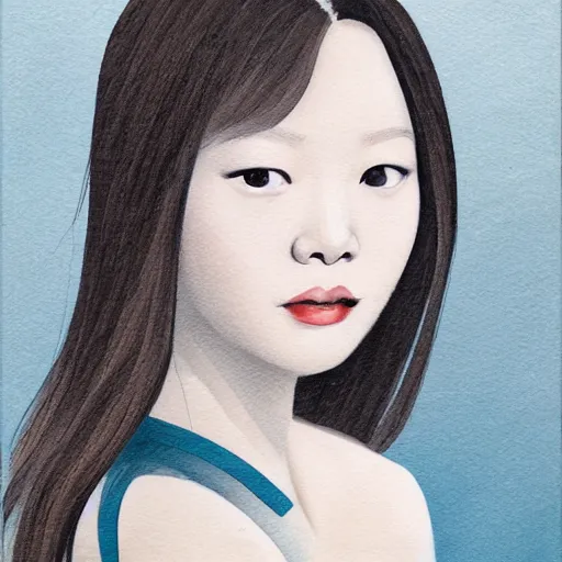 portrait of Jeon So Min, art style from Nixeu and | Stable Diffusion ...