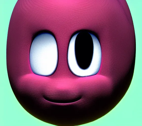 Prompt: photorealistic kirby render, realistic texture, scary