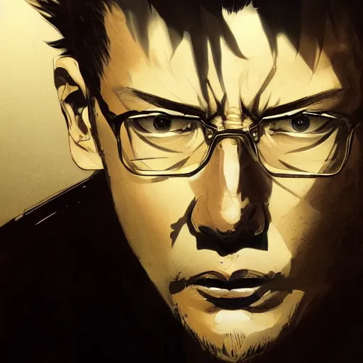 Prompt: realistic portrait of leorio, dramatic lighting, illustration by Greg rutkowski, yoji shinkawa, 4k, digital art, concept art, trending on artstation