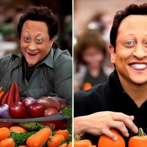 Prompt: rob schneider is a carrot