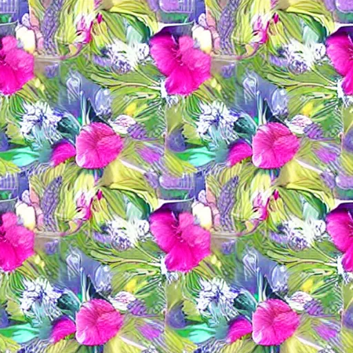 Image similar to exquisite fresh floral watercolor prints, 8 k, super detailed, modern, 8 k, symmetrical with beautiful and high resolution elements developed into seamless patterns