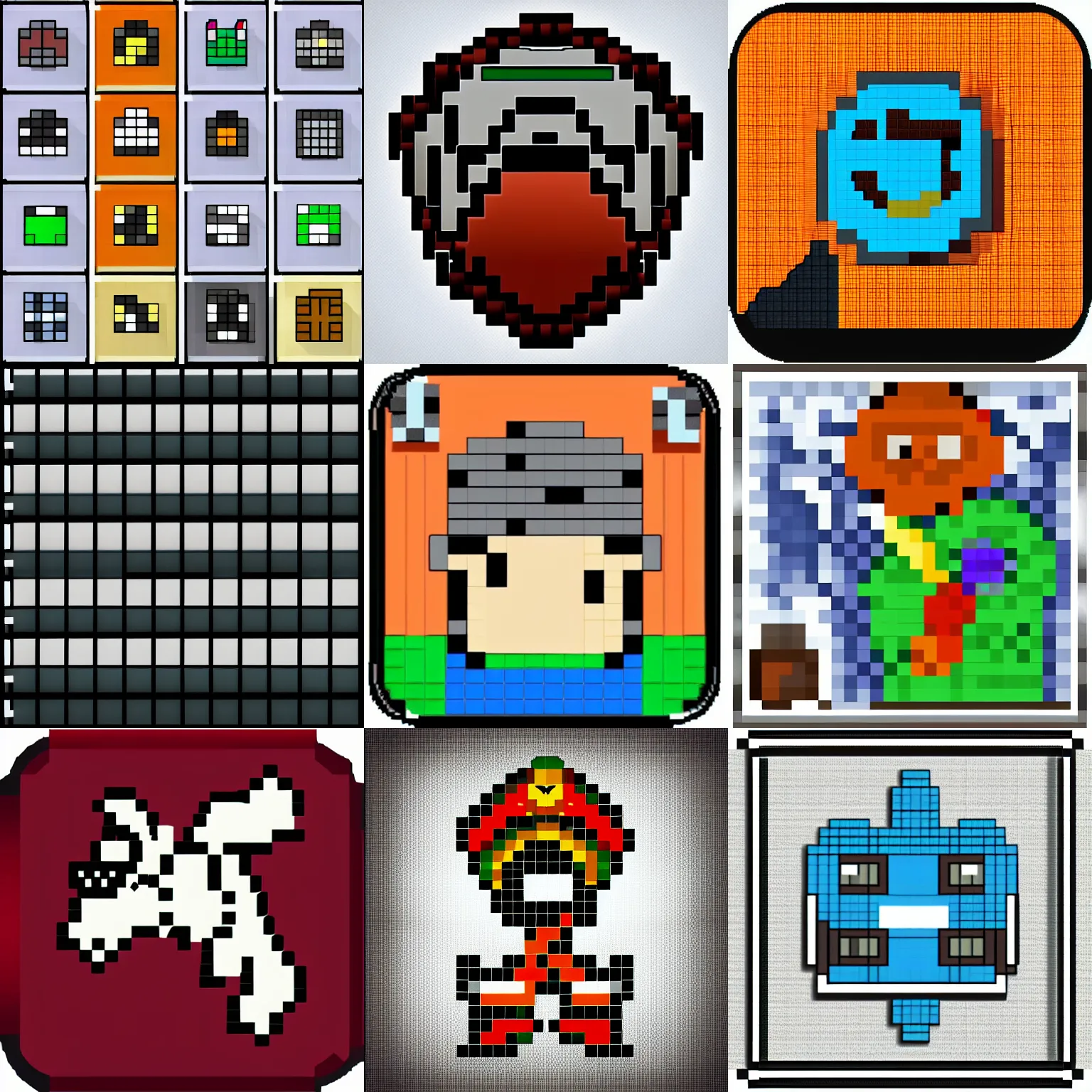 Prompt: retro pixel sprite icon of shield, minimalist, rpg