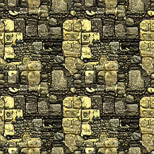 Image similar to seamless video game stone texture, digital art