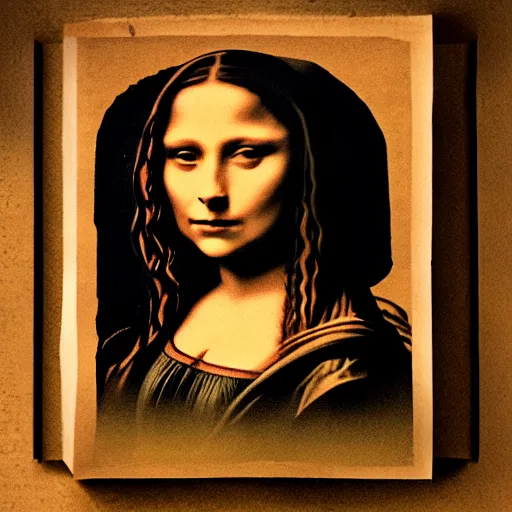 Image similar to Elizabeth Olsen as the Mona Lisa, in mellow lighting, illustrated by Leonardo DaVinci, trending on artstation, artstationHQ, artstationHD, 4k, 8k.