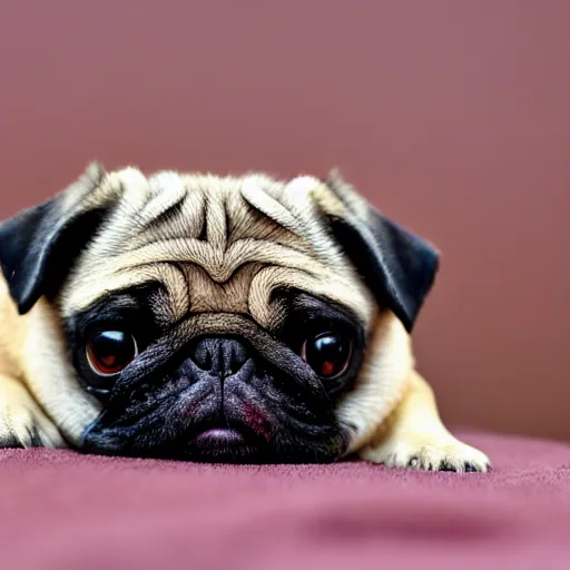 Prompt: photo of pog pug