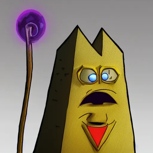 Image similar to bill cipher, tumblr, artstation, detailed