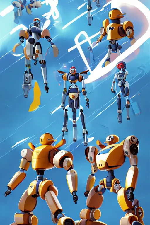 Image similar to metabots medabots medarotto medarot robot minimalist comics, behance hd by jesper ejsing, by rhads, makoto shinkai and lois van baarle, ilya kuvshinov, rossdraws global illumination ray tracing hdr radiating a glowing aura