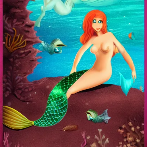 Image similar to mermaid centaur