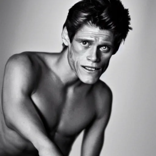 willem dafoe young