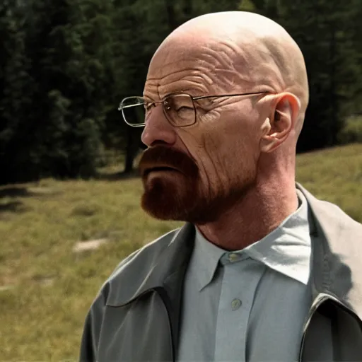 Image similar to walter white as giga chad