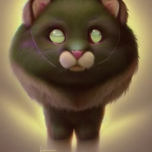 Image similar to cutie fluffy creature heart, digital art, 3 d, octave render, masterpiece, mega detailed, pixar, disney, vivid illustration, cartoon, fantasy, by george stubbs, artgerm, in the style of ghibli kazuo oga, pastel fur