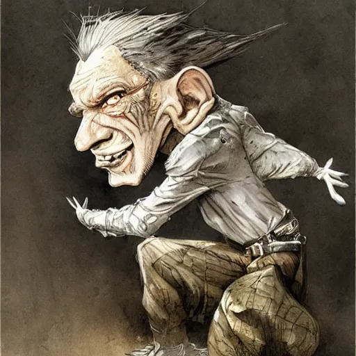 Image similar to frankestein high resolution, high quality, by jean - baptiste monge