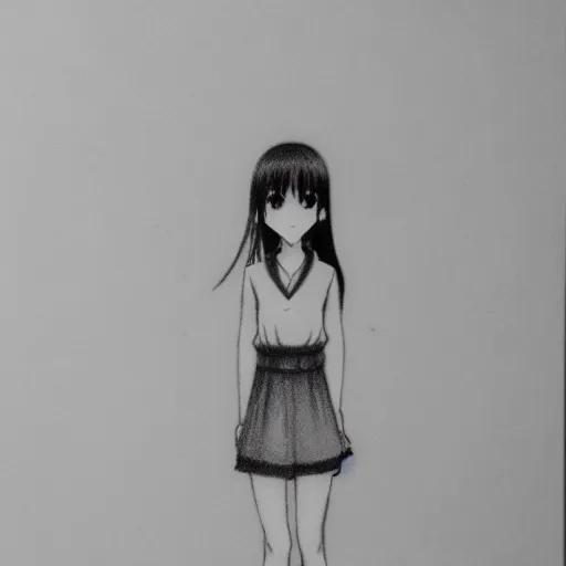 iwakura lain (serial experiments lain) drawn by yubi_kamii