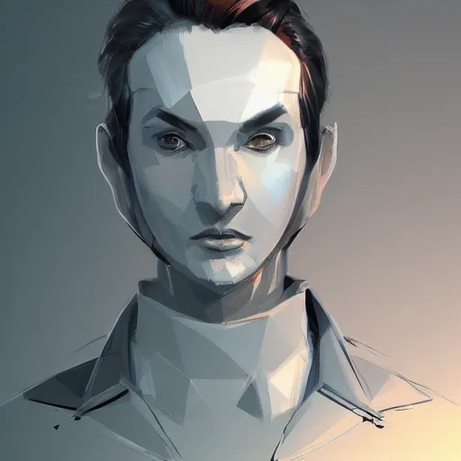 Image similar to character design, elite scientist, scifi, concept art by jama jurabaev, hugo ferdinand boss high quality, brush stroke, trending on artstation, full body