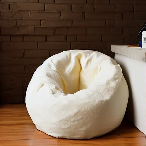 Image similar to creamy donut bean bag