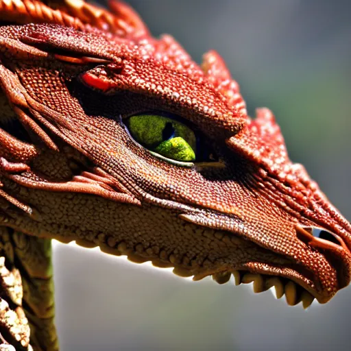 Image similar to Stunning close up of a dragon