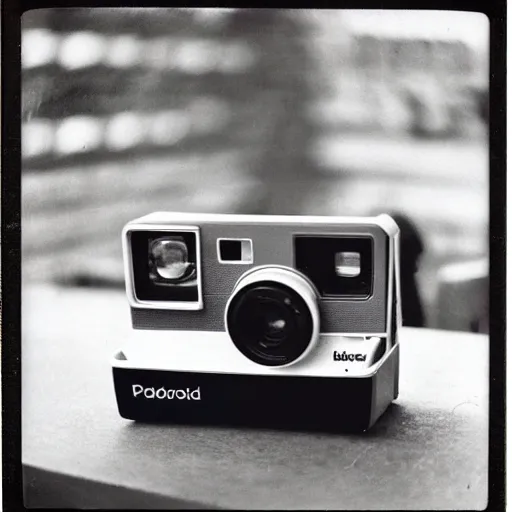 Prompt: Polaroid photo of a time travelling device [Year Unknown]