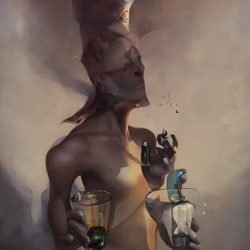 Image similar to supercritical fluid | peter mohrbacher giorgio morandi,