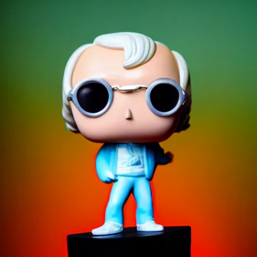 Image similar to Jimmy Saville as a Funko Pop, Studio light, sharp focus,