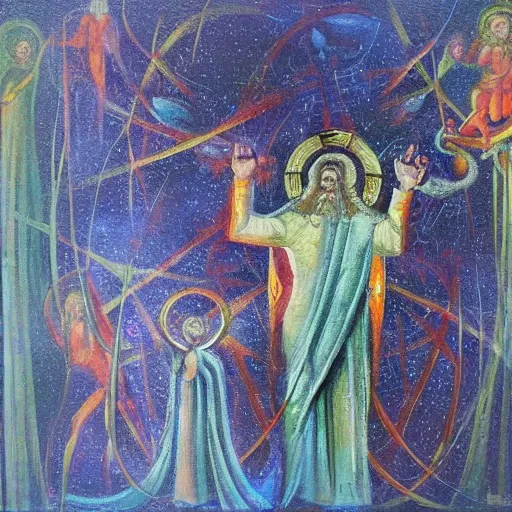 Image similar to Gnosticism, contemporary painting