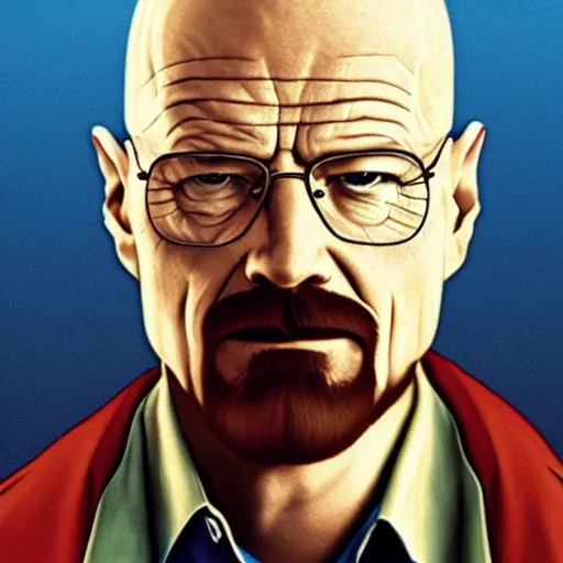 Prompt: walter white for the N64