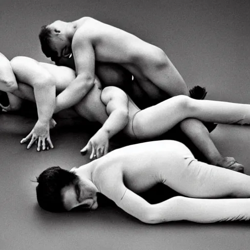 Image similar to human centipede