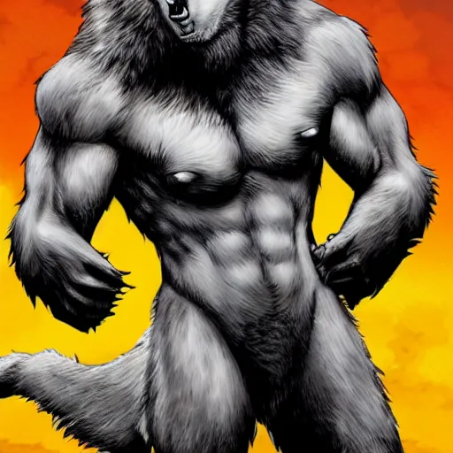 Image similar to Werewolf,