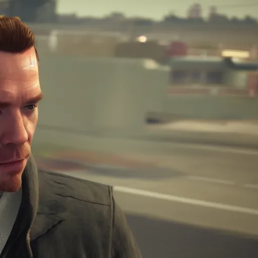 Image similar to Film still of Ewan McGregor, from Grand Theft Auto V (2013 video game)