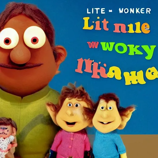 Image similar to little mr wonky eyes by richard hargreaves and jim henson