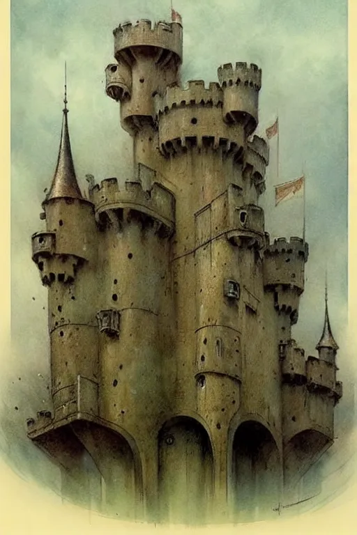 Image similar to ( ( ( ( ( 1 9 5 0 s techno castle. muted colors. ) ) ) ) ) by jean - baptiste monge!!!!!!!!!!!!!!!!!!!!!!!!!!!!!!