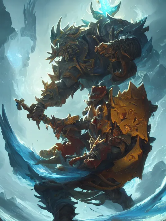 Image similar to art piece frame, picture frame, hearthstone card game art frame, art piece frame, bright masterpiece artstation. 8 k, sharp high quality artwork in style of jose daniel cabrera pena and greg rutkowski, concept art by tooth wu, blizzard warcraft card game, magic the gathering art, hearthstone card game,