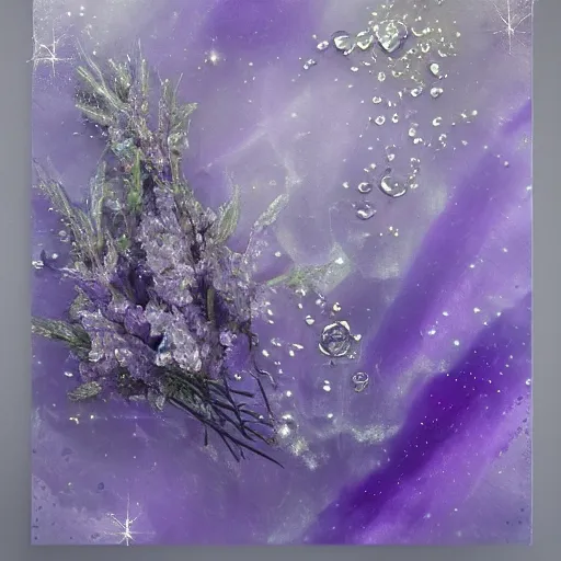 Image similar to crystethereal lavender atrium manipulation layeredinfusion lilac silver silver fuji pastel lilac sparkle fuji surreal creations serene lilac sparkle grey lilac weeping abstract collage