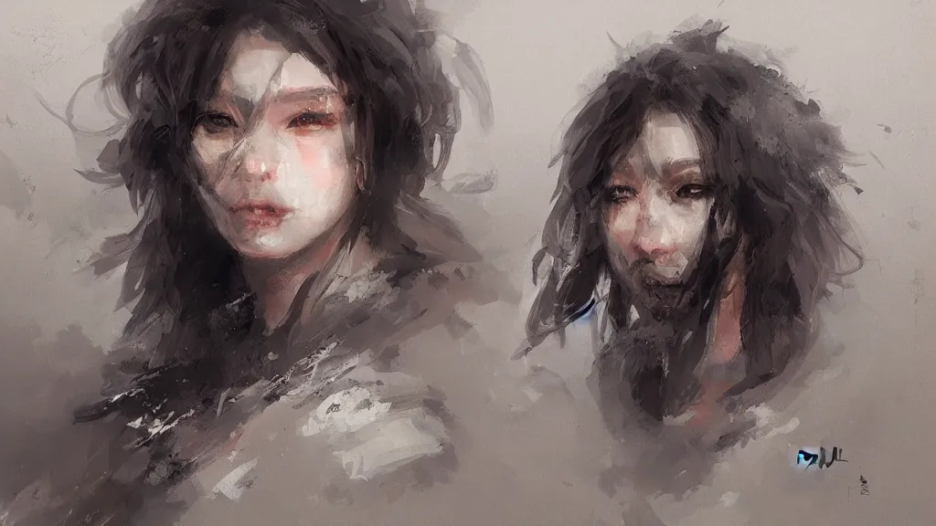 Prompt: a highly detailed character portrait of Ranni FanArt WorkShop Demo, by Ruan Jia