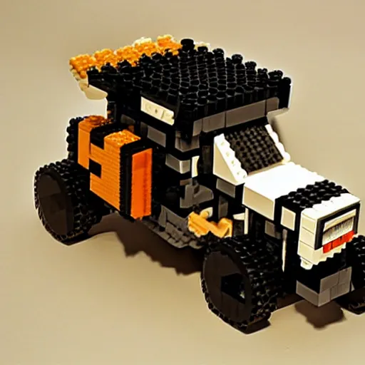 Prompt: mad Max lego