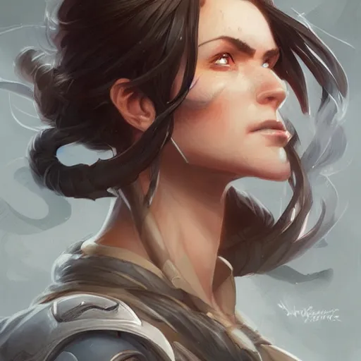 Image similar to 4 0 year old female ranger, art by artgerm and greg rutkowski and magali villeneuve, d & d, fantasy, portrait, highly detailed, headshot, digital painting, trending on artstation, concept art, sharp focus, illustration