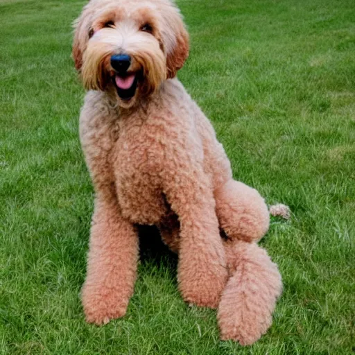 Prompt: a labradoodle