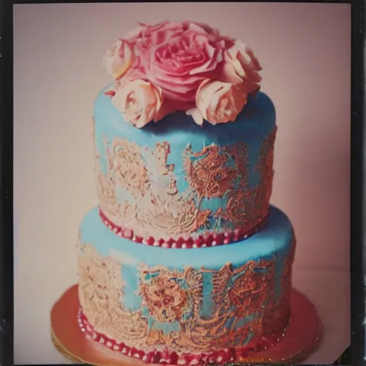 Image similar to Baroque Cake polaroid picture