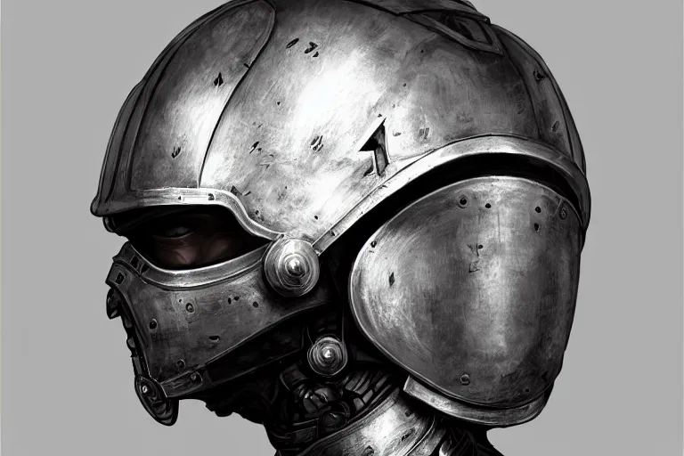 Image similar to cybernetic roman soldier in helmet, elegant, highly detailed, sharp focus, illustration, beautiful, geometric, trending on artstation, battlefield, cinematic, artwork by wlop