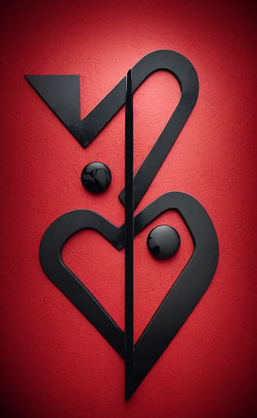 Image similar to a melting Roman numeral clock, behind a red and black gradient background, awith a black heart shaped on the top left corner and a black diamond card shape in the bottom right corner, dynamic lighting, photorealistic fantasy concept art, trending on art station, stunning visuals, cinematic, creative, ultra detailed