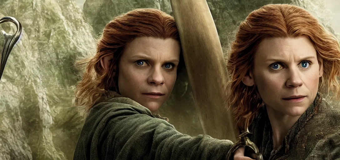 Image similar to a still of Claire Danes as Bilbo in The Hobbit (2012)