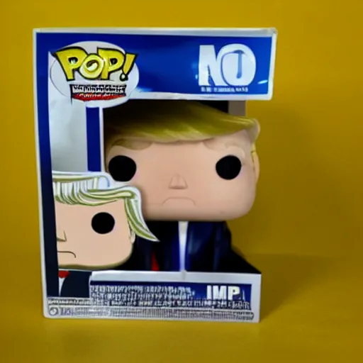 Image similar to Donald Trump Funko Pop.