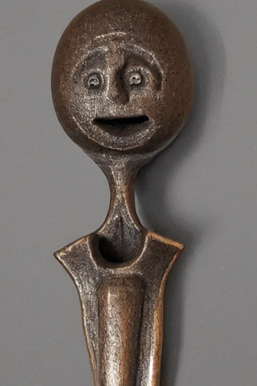 Image similar to ultra realistic blacksmiths hammer with a smiling face, engraved with hebrew script.