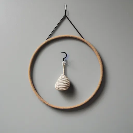 Prompt: hang a hoop on a hook