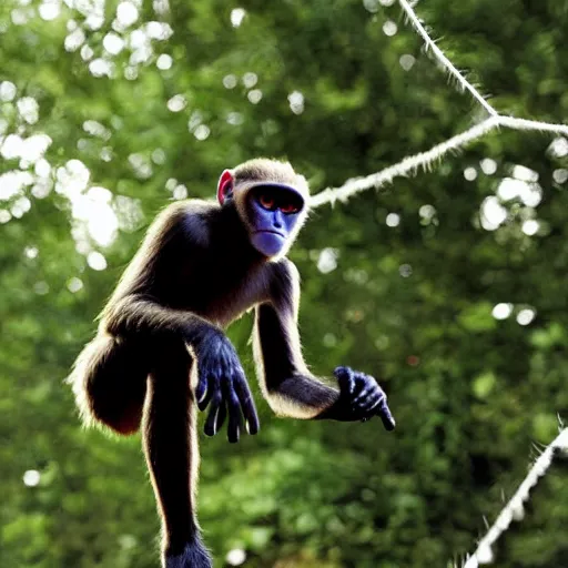 Image similar to spider - monkey