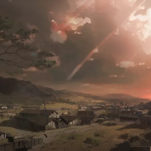 Image similar to WWII by Makoto Shinkai