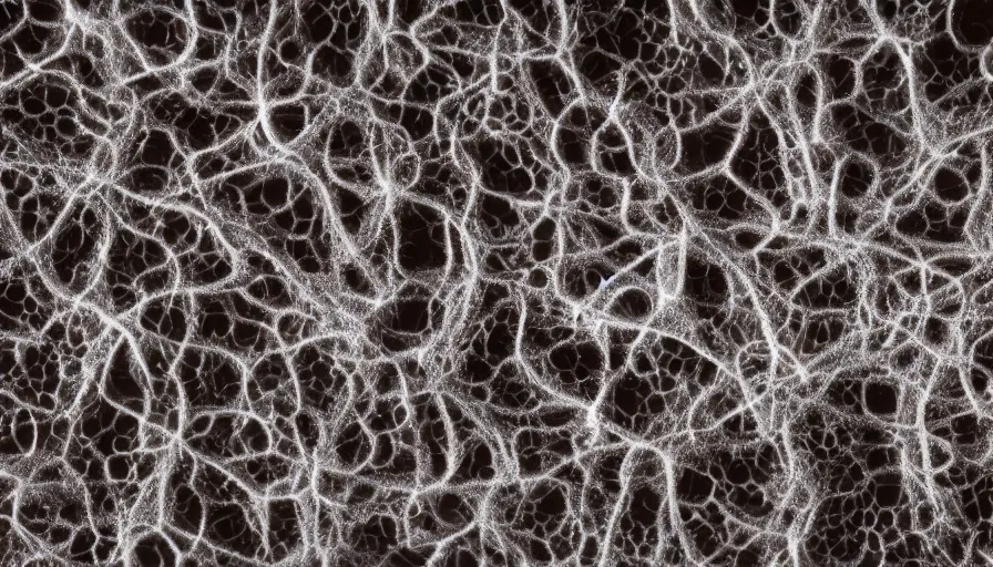 Image similar to mycelium, macroscopic 8 k