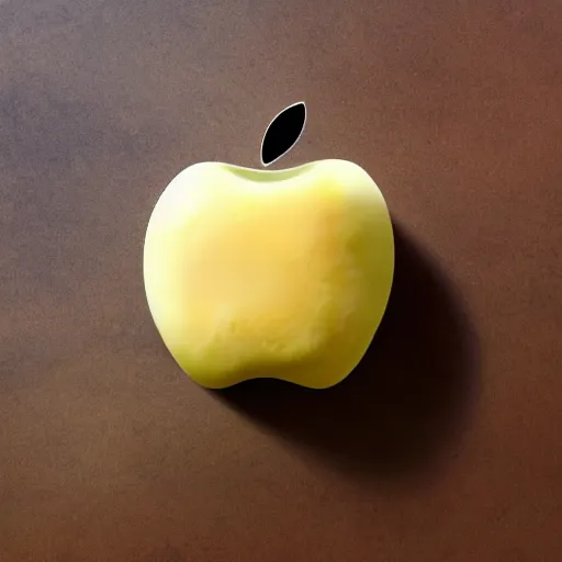 Prompt: apple made of cheese