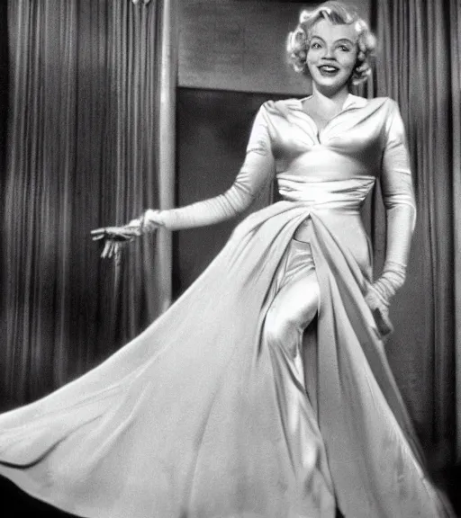 a movie still of marlin monroe as princess leigha in | Stable Diffusion ...